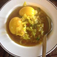 A picture of Cabbage soup.
