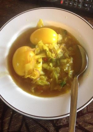 A picture of Cabbage soup.