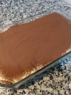 Una foto de Tiramisú tradicional fácil