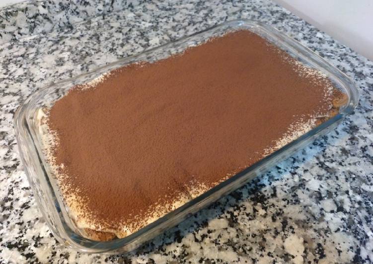 Tiramisú tradicional fácil