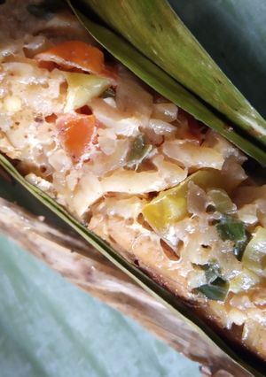 Foto resep Pepes kulit ayam