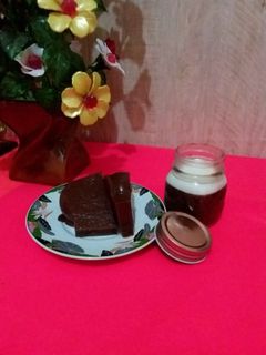 Foto resep Puding Coklat Vla Vanila