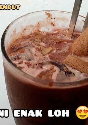 Foto resep Es coklat kekinian