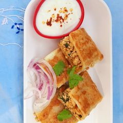 Chicken Baida Roti A picture of Chicken Baida Roti.