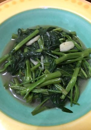 Foto resep [181] Tumis Cah Kangkung Bawang Putih