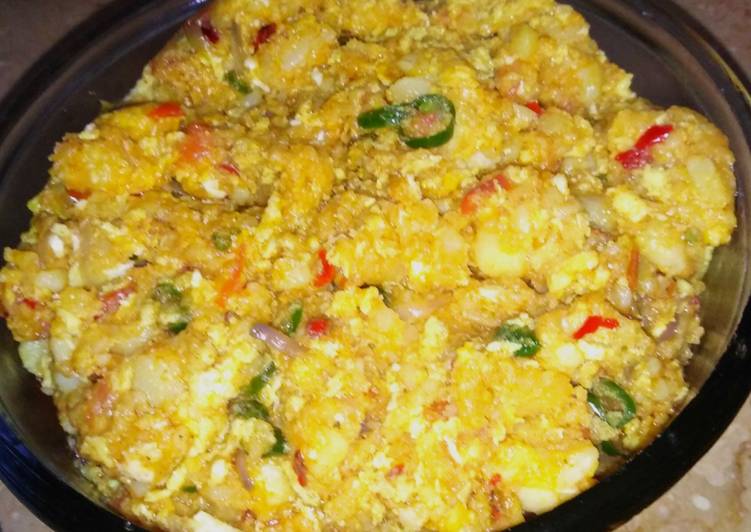 Recipe of Super Quick Alu bhujiya (quick sehri)