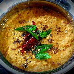 A picture of Ridge Gourd Chutney.