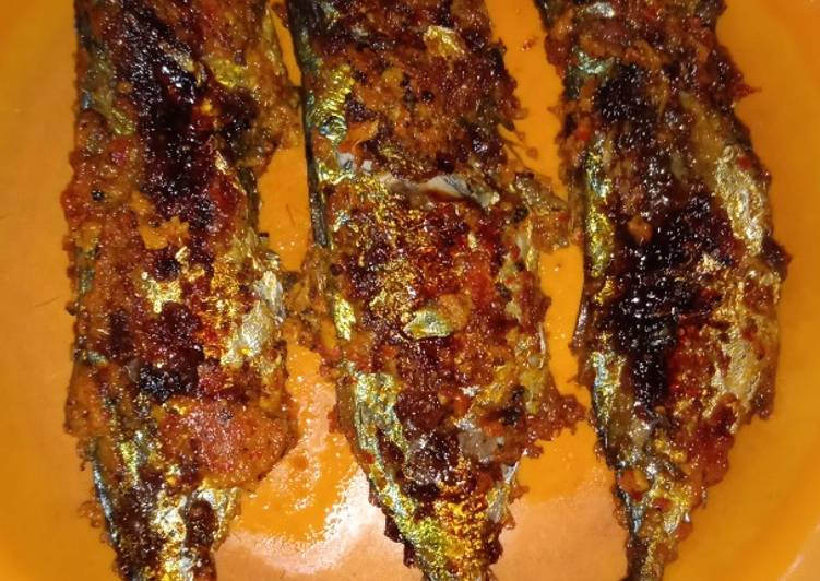 Masakan Populer Kembung Bakar Teflon Yummy Mantul