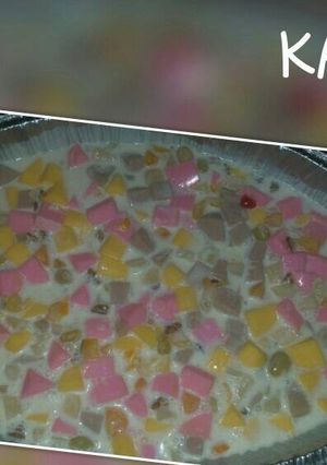 Una foto de Gelatinas de leche con crema y queso