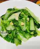 蒜炒小白菜5分鐘