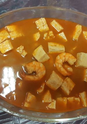 Foto resep Tahu udang kuah Tom yam