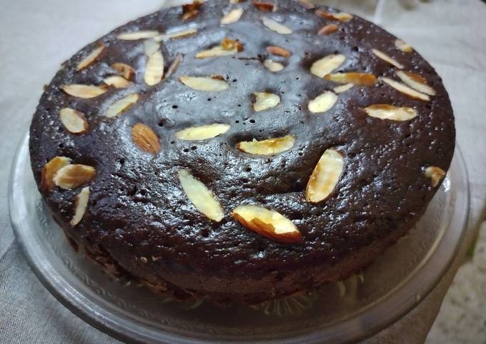 Eggless Semolina Almond Cake – 2 Bliss of Baking