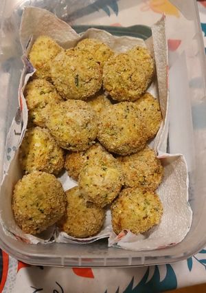 Foto di Polpette zucchine e ricotta cotte in friggitrice ad aria