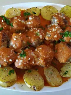 Una foto de Albóndigas al horno