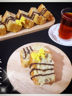 عکسی از دستور کیک با بستنی سنتی (با چهار قلم مواد)