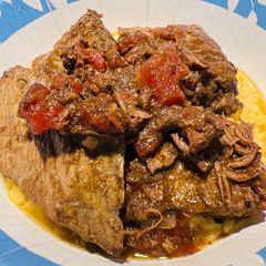 A picture of Crockpot Tomato 🍅 London Broil.