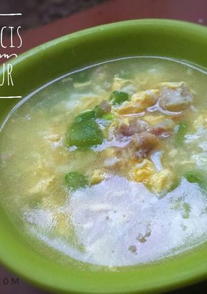 Foto resep MPASI 10m-Ayam Buncis Kuah Telur