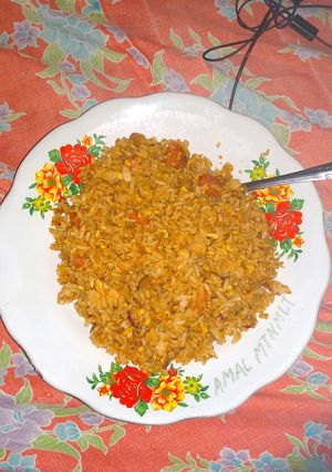 Foto resep Nasi goreng sederhana