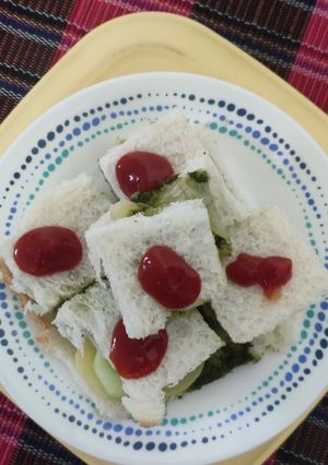 વેજ સેન્ડવિચ રેસીપી મુખ્ય ફોટો