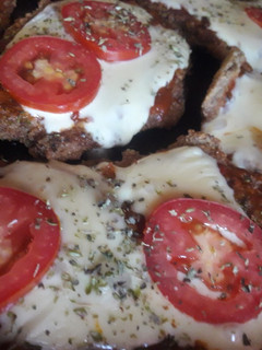 Una foto de Milanesas a la napolitana