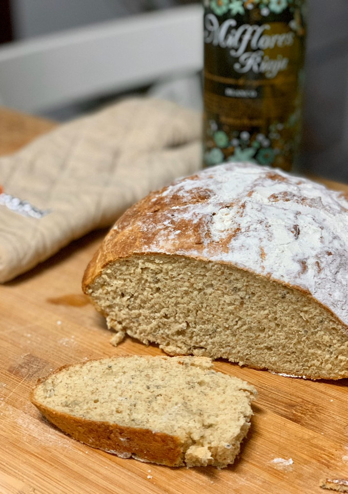 Una foto de Pan sin levadura y sin fermentar