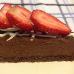 A picture of Chocolate Avocado Pie.