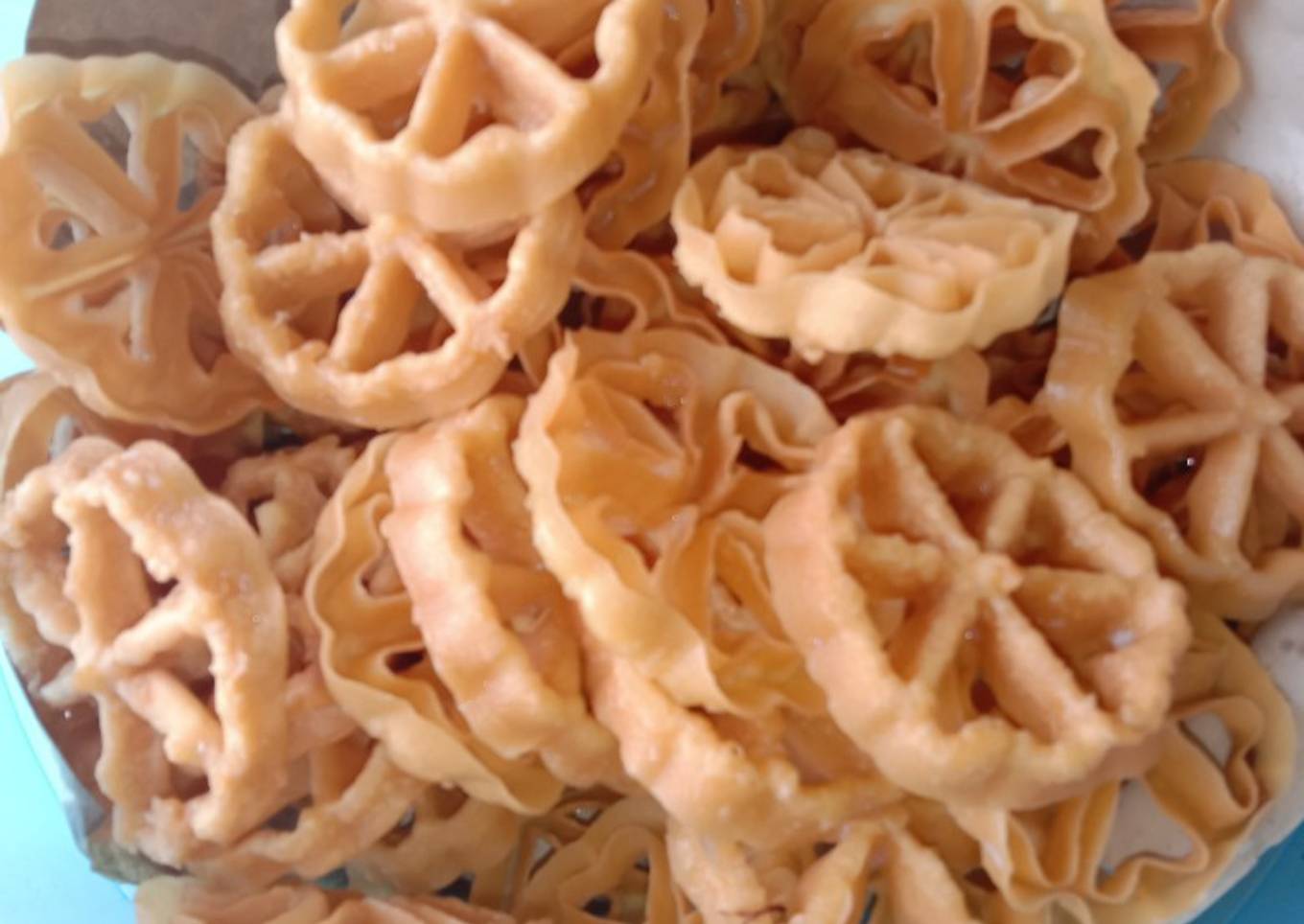 Kue kembang goyang ala Mamah Memey