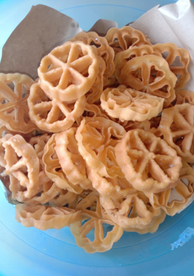 Foto resep Kue kembang goyang ala Mamah Memey