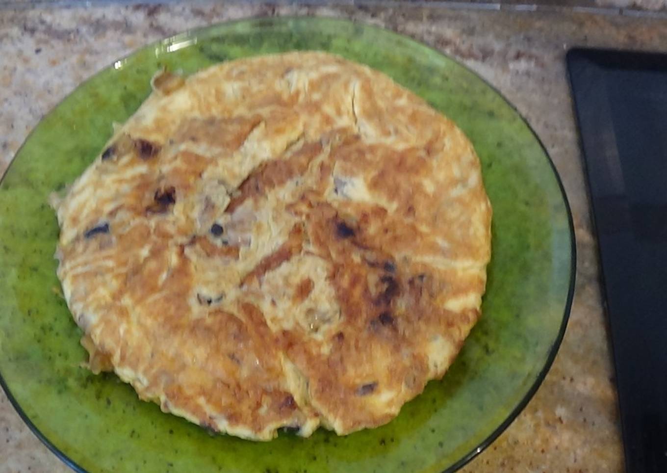 Tortilla de champiñón