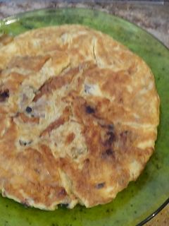 Una foto de Tortilla de champiñón
