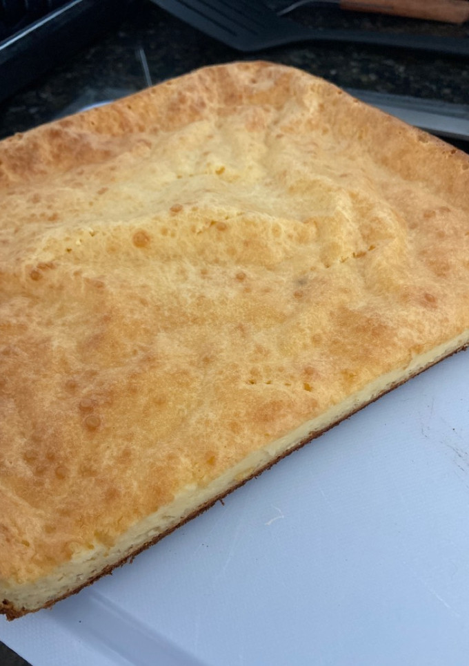 Una foto de Fainá de queso en licuadora🧀