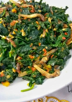 Foto resep Tumis Daun Singkong Sederhana