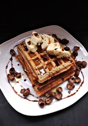 Foto resep Waffle Pisang - Sarapan Sehat