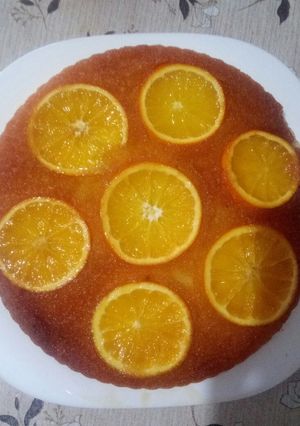 صورة لوصفة كيكة البرتقال
