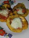 Canastitas de plátano