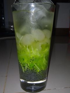 Foto resep Es Lengkeng Timun
