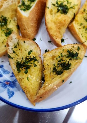 Hình của món Bánh mì nướng bơ.