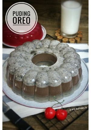 Foto resep Puding Oreo