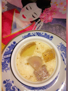 A picture of Steak and Potato Cream Soup in Slow Cooker.