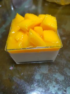芒果鮮奶酪 的食譜成品照片