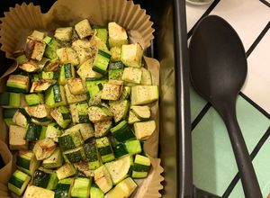 Une photo de ☆Courgettes aux Herbes, Rôties à l’Airfryer☆