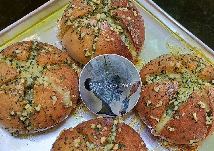 Resep Korean Garlic Cheese Bread Anti Gagal