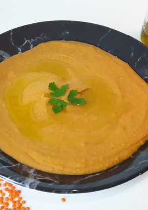 صورة لوصفة عدس للفطور 😋