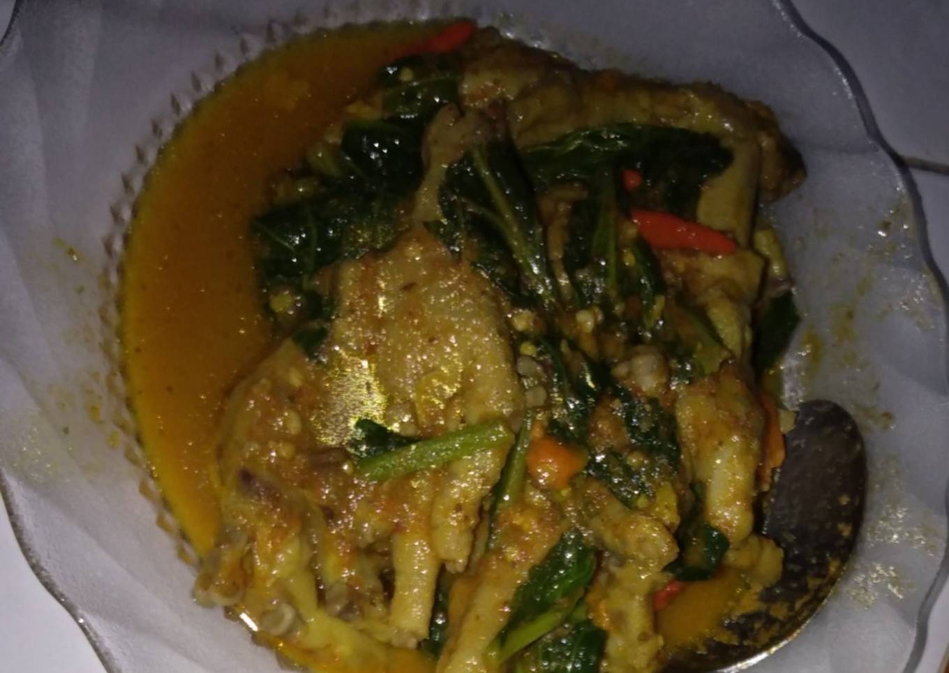 Ceker lunak pedas