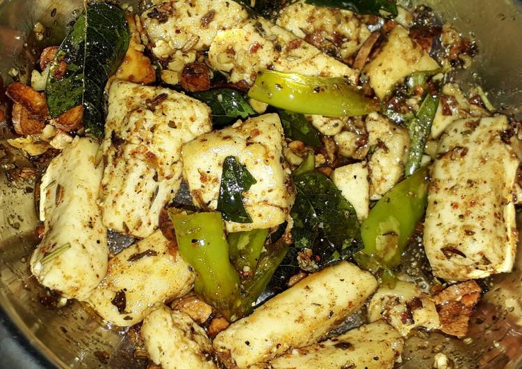 Recipe of Super Quick Homemade Chilli garlic paneer