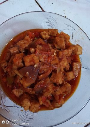 Foto resep Tempe orek manis pedas