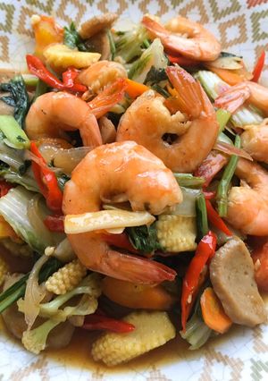 Foto resep Cah Sayur Spesial (Komplit)🦐🌶🥬🥕🌽🥦