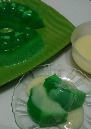 Foto resep Puding Lumut dan Fla (Vla)