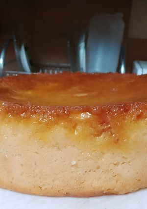 Una foto de Budín de pan sin huevos 🥰