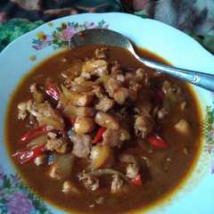 รูปของ Chicken teriyaki (kuah versi saya) enak